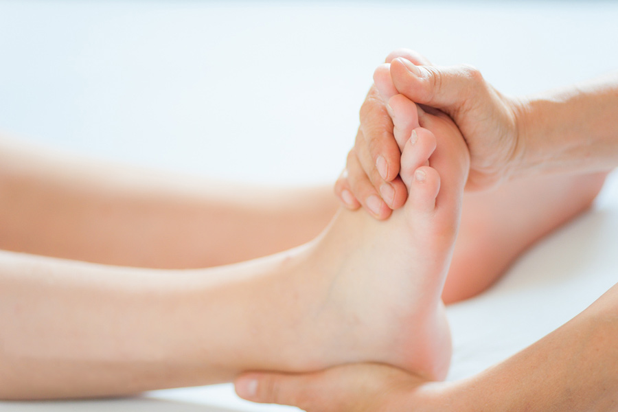 Fußmassage